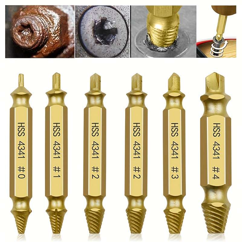 Screwdriver Bit Tool Set Color Golden