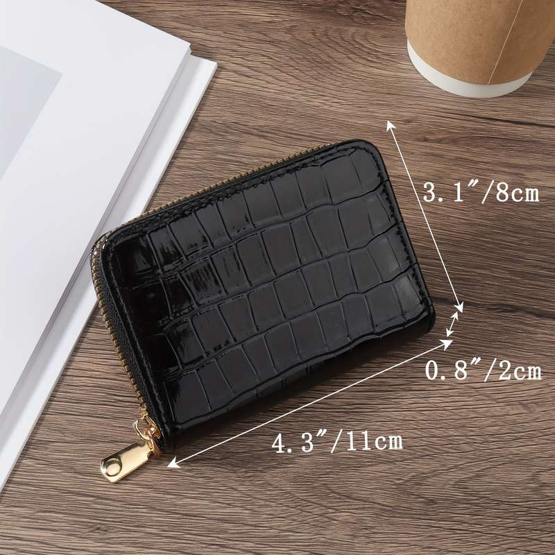 1pc New Card Bag Women's Large Capacity Card Holder Small Wallet Card Bag Coin Purse