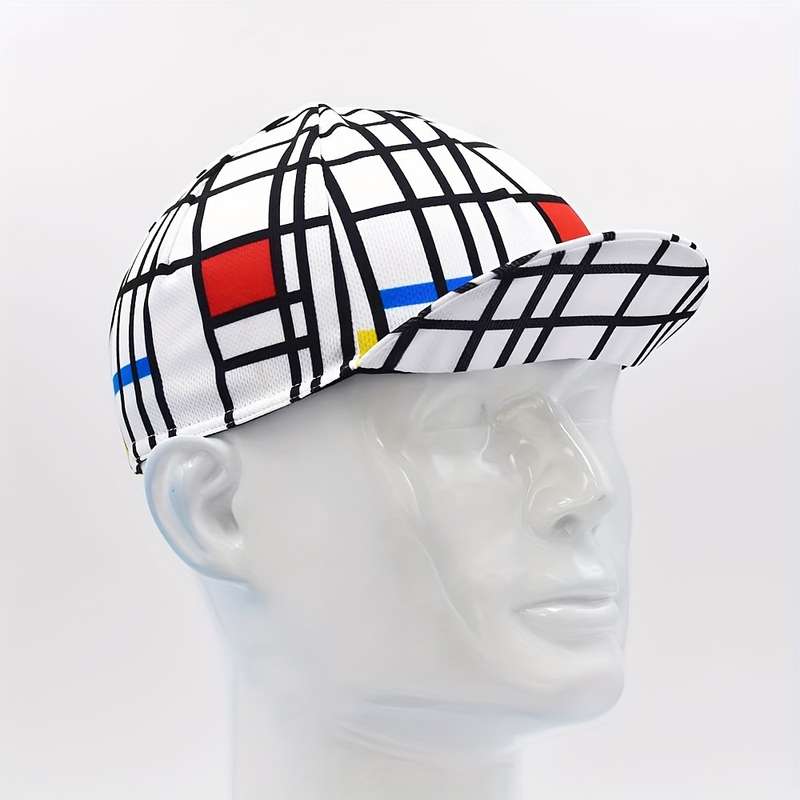 1pc Retro Men's Bike Cycling Cap Sport Outdoor Bicycle Visor Hat