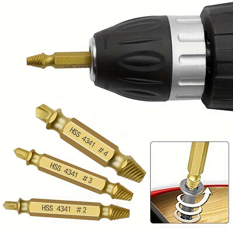 Screwdriver Bit Tool Set Color Golden