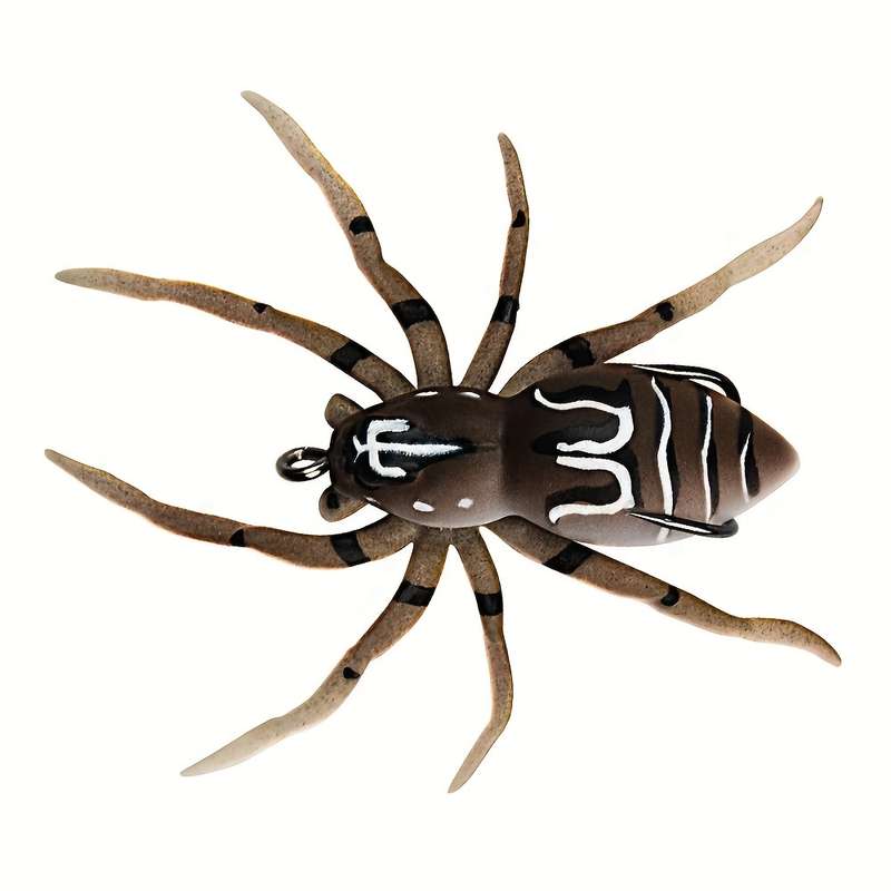 1pc Floating Lure Bait Water Spider Soft Bait Artificial Perch Bait Outdoor Fishing Tackle