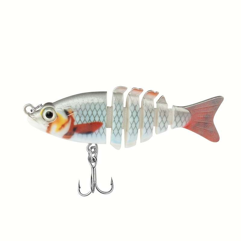 1pc Mini Multi-segment Bionic Hard Bait 5.99cm 5g Artificial Swimbait