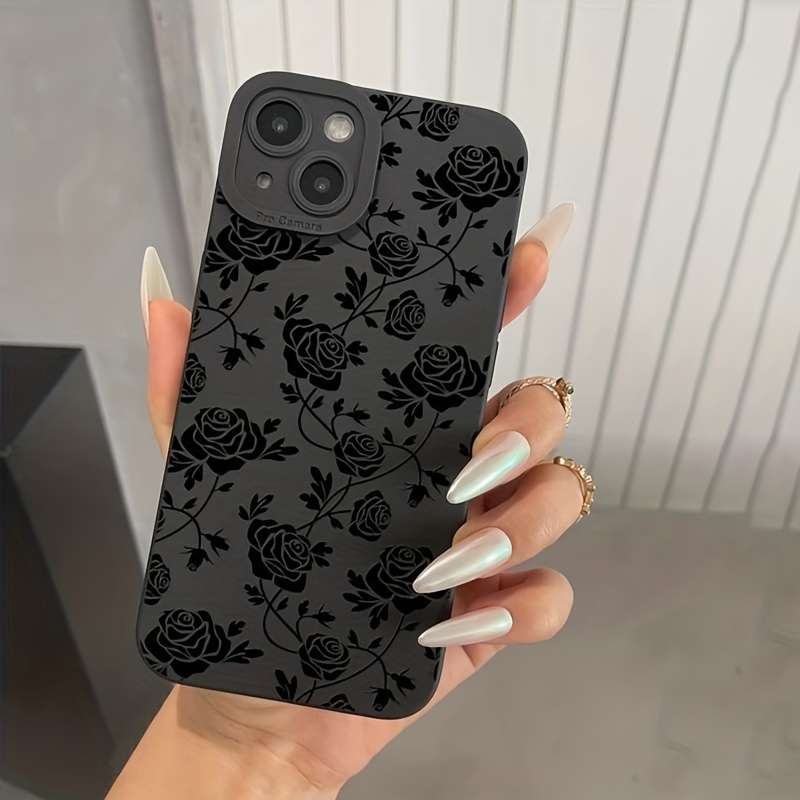 1Pc Black For iPhone 12 Mini Phone Case Phone Cover