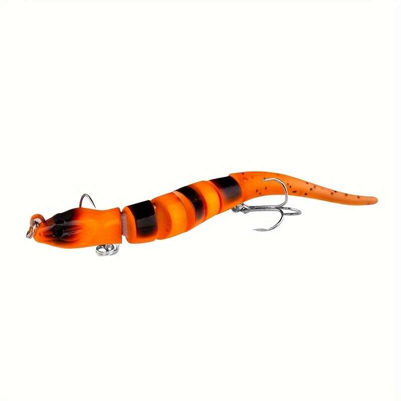 1pc Eel Swimbait 1.0cm 11.7g Slow Sinking Crankbait For Freshwater And Saltwater Trout And Bass