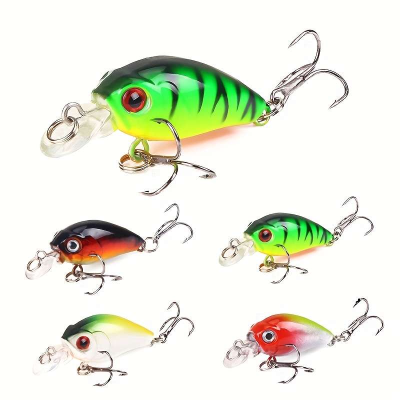 1pc Lua Crankbait Fishing Lure 4.57cm Realistic Imitation Bait Lightweight 3.8g for Freshwat