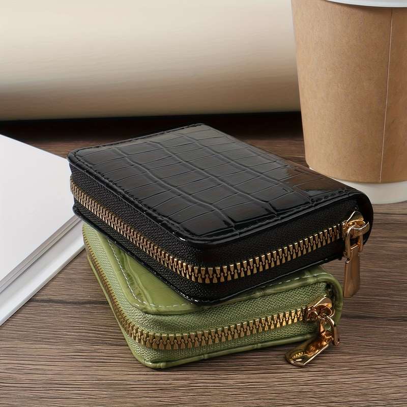 1pc New Card Bag Women's Large Capacity Card Holder Small Wallet Card Bag Coin Purse