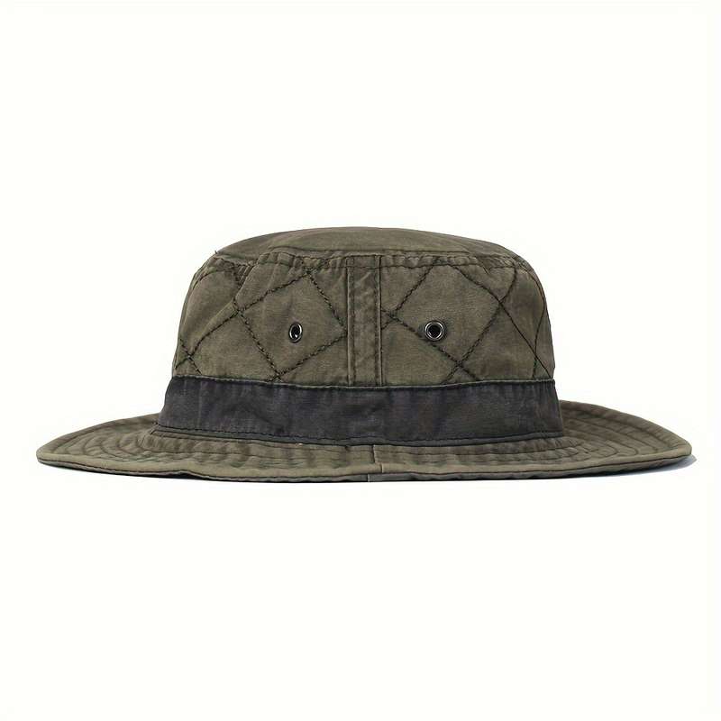 1pc Spring Summer Casual Bucket Hats for Men Women Washed Panama Hat Hiking Camping Outdoor Hat