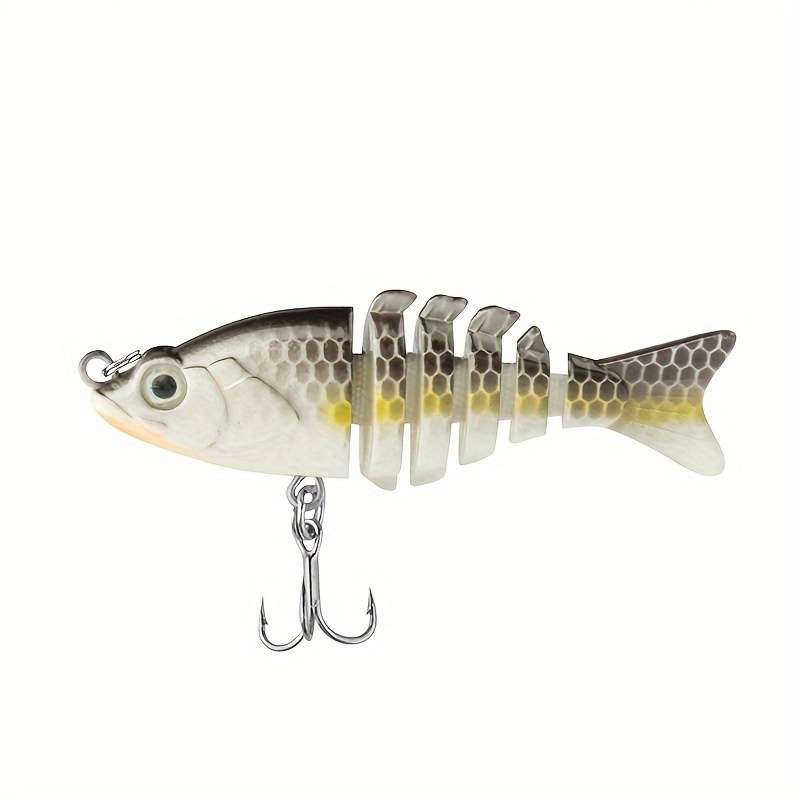 1pc Mini Multi-segment Bionic Hard Bait 5.99cm 5g Artificial Swimbait