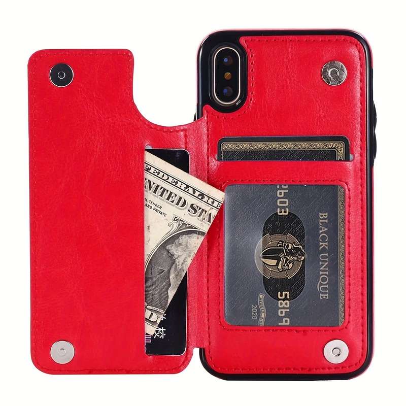1Pc Red For iPhone X   Xs Phone Case Phone Cover