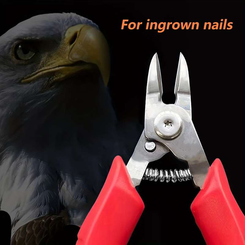 1pc Classic Professional Toenail Clippers Extra Sharp Pointed Nose Blades Stainless Steel Co