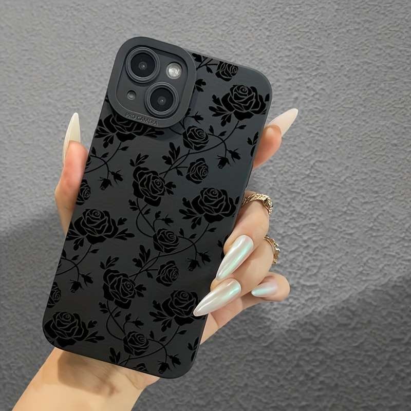 1Pc Black For iPhone 12 Mini Phone Case Phone Cover