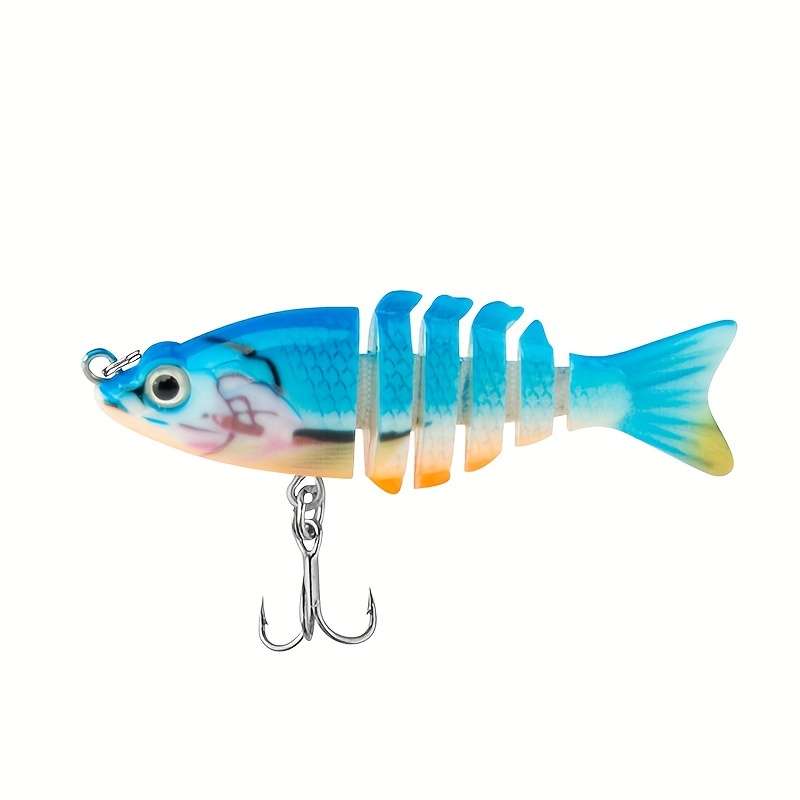 1pc Mini Multi-segment Bionic Hard Bait 5.99cm 5g Artificial Swimbait