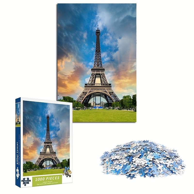 1000pcs Puzzle Toy Christmas and Halloween Gift Landscape Cartoon Adult Relax Large