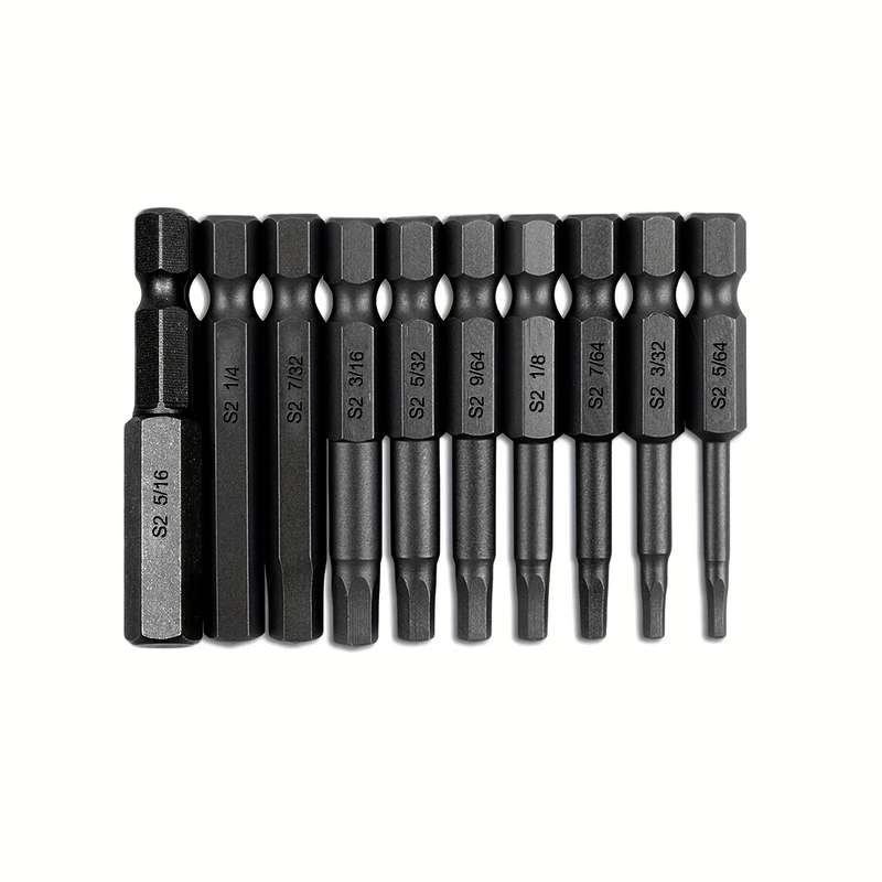 Screwdriver Bit Tool Set Items Mm Scale Quantity 10 Pcs