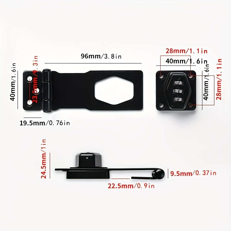 Lock Color Black