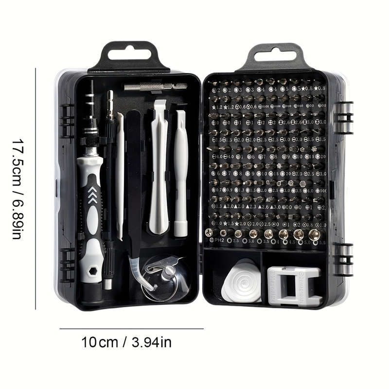 Screwdriver Bit Tool Set Color Grey Advanced Edition