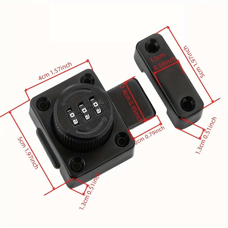Lock Color Black