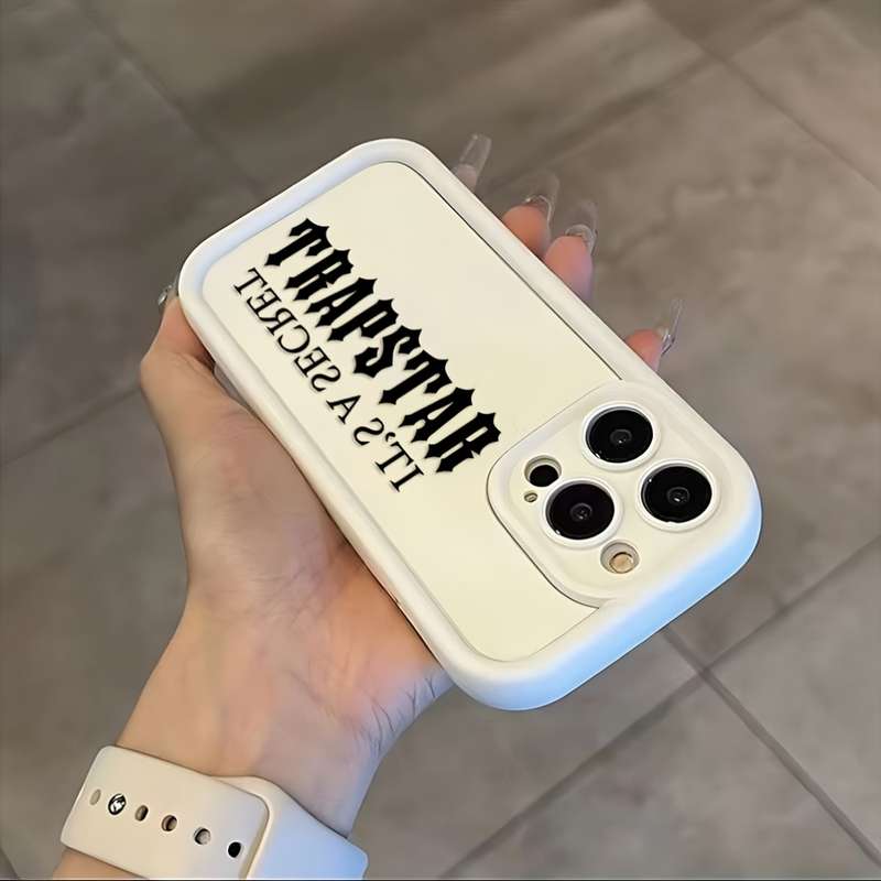 1Pc Mixed Color  For iPhone X XS Letter Themed Phone Case