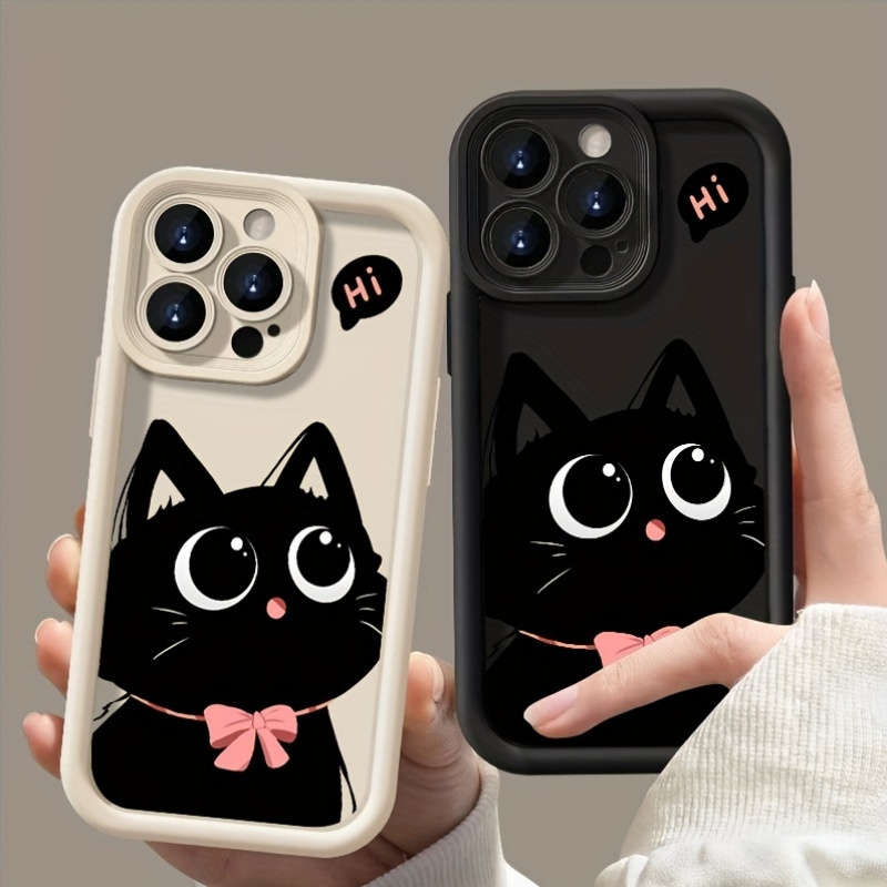 1Pc Black For iPhone 15 Plus Phone Case Phone Cover