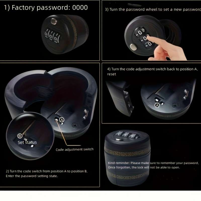 Lock Style Portable And Versatile