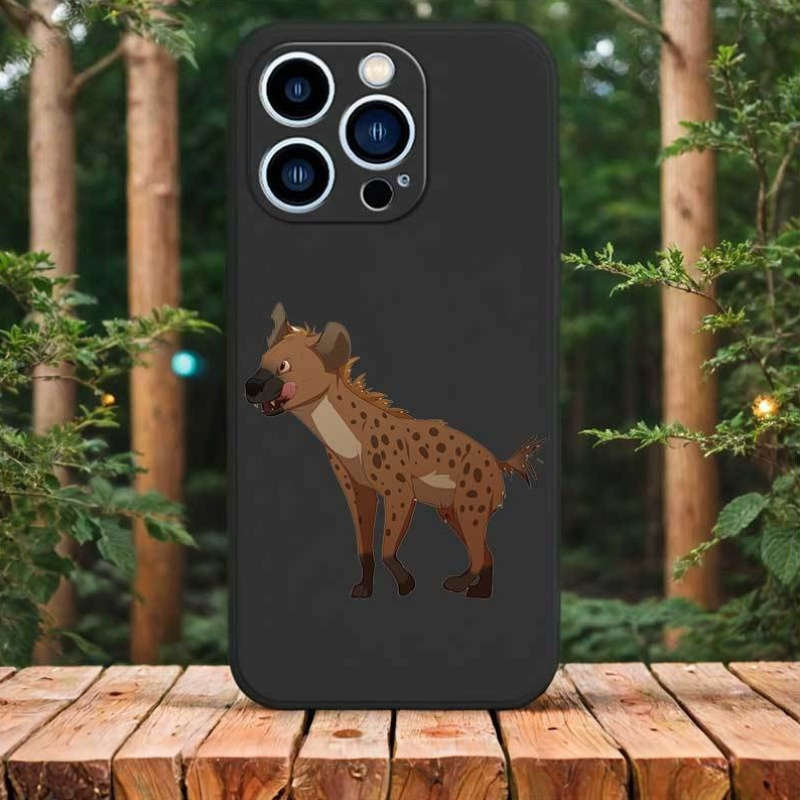 1Pc Dark Green For iPhone 6 Plus 6s Plus African Wild Dog Phone Case