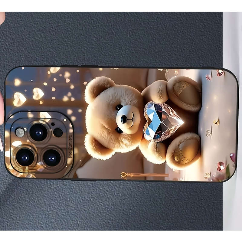 1Pc Black For iPhone 14 Plus Phone Case Phone Cover