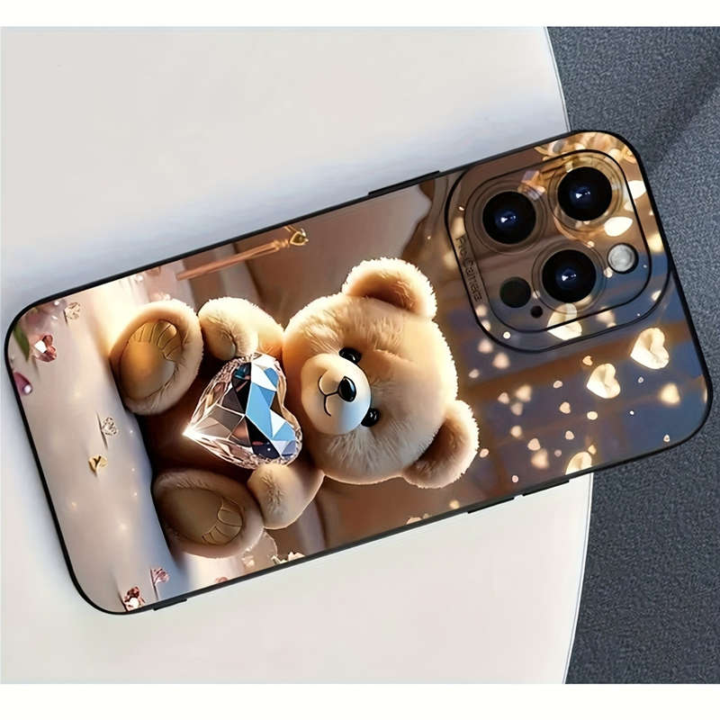 1Pc Black For iPhone 14 Plus Phone Case Phone Cover