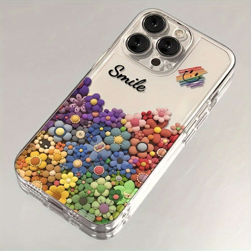1Pc Transparent For iPhone 14 Plus Phone Case Phone Cover