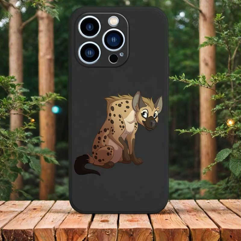 1Pc Dark Green For iPhone 7 Plus 8 Plus African Wild Dogs Phone Case