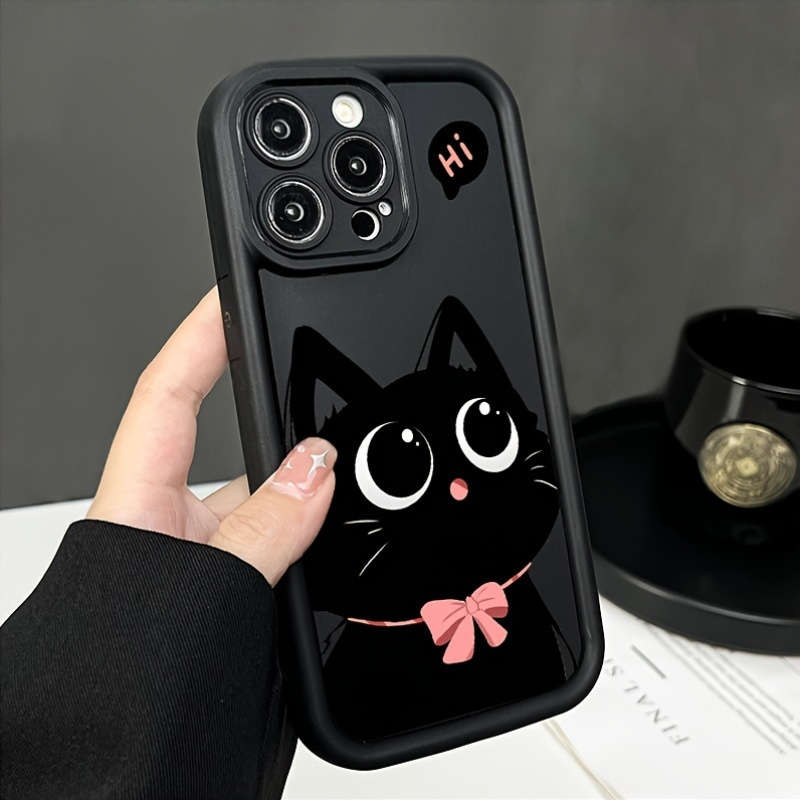 1Pc Black For iPhone 15 Plus Phone Case Phone Cover