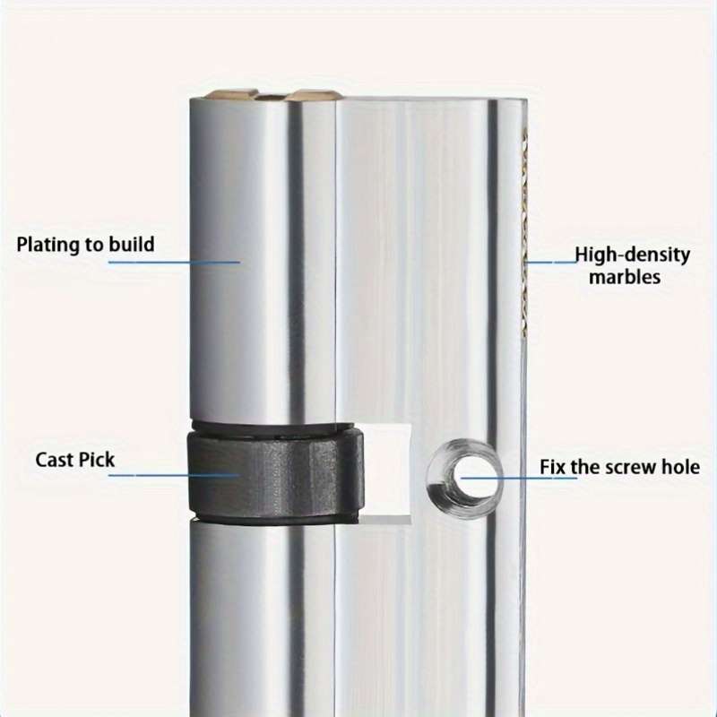 Lock Color Golden Items Double Open [Copper Battery]