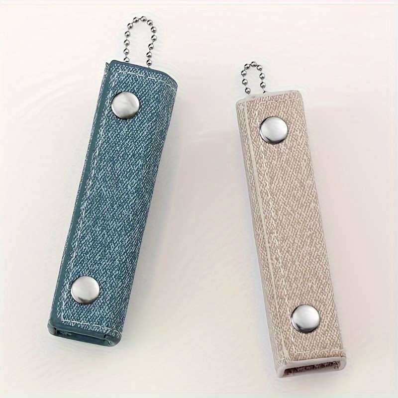 4pcs Travel Nail Care Set Beauty Nail Clippers Scissors and Manicure Tools with Keychain in