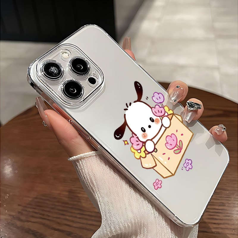 1Pc Transparent For iPhone 7 Plus 8 Plus Phone Case Phone Cover