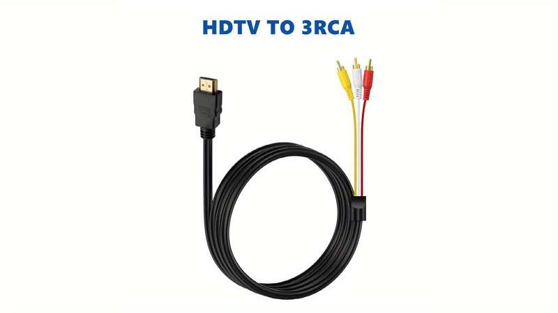 1-Pack Hd To Rca Cable