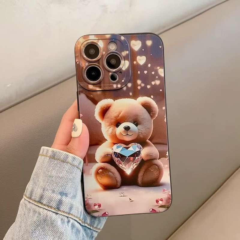 1Pc Black For iPhone 14 Plus Phone Case Phone Cover