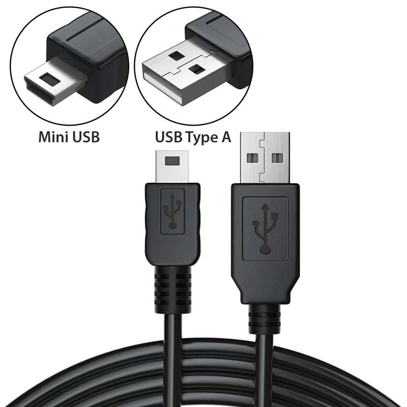 1pc Mini USB Cable Charge Sync Data Lead Phone fast Charger for MP3 MP4 player Car DVR GPS di