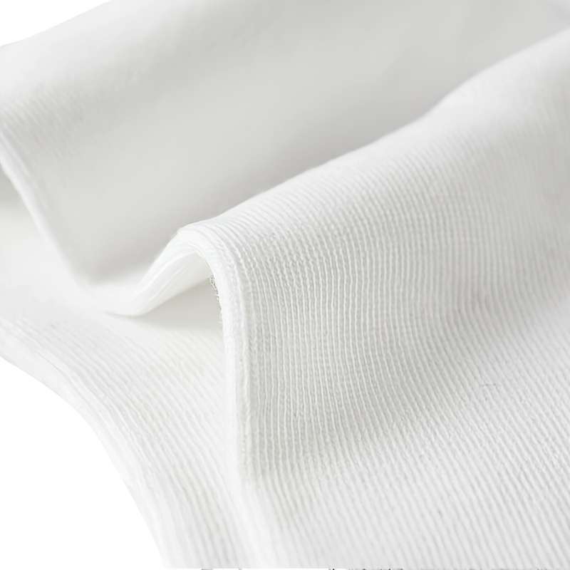 2 Pairs Black And White One Size High Elastic Socks