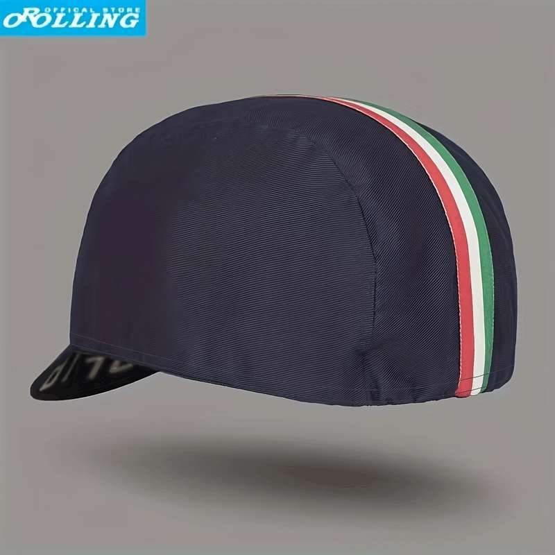 1pc Premium Cool Classic ITALIA Cycling Cap Quick Dry Breathable Sports Baseball Cap
