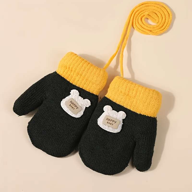 Winter Gloves Color Olive Green
