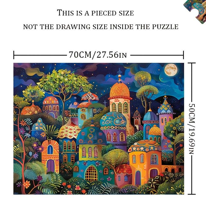 1000pcs Puzzle Fun Family Game Durable Adult Puzzle Suitable for Home Living Room
