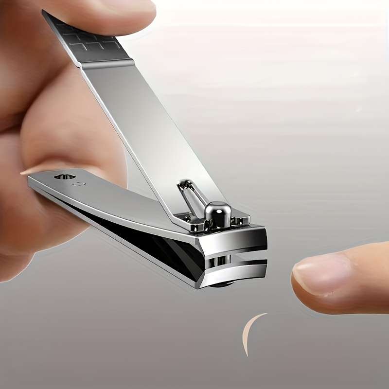 12pcs High-Carbon Steel Nail Clippers Hypoallergenic with Parallel Cutting Edges Featuring C