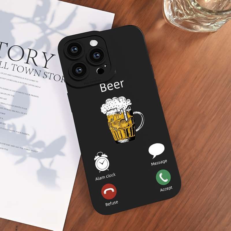 1Pc Black For iPhone 7 Plus 8 Plus Phone Case Phone Cover
