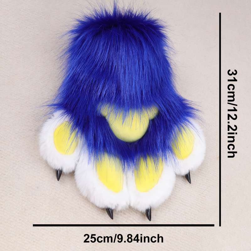 Winter Gloves Color Blue