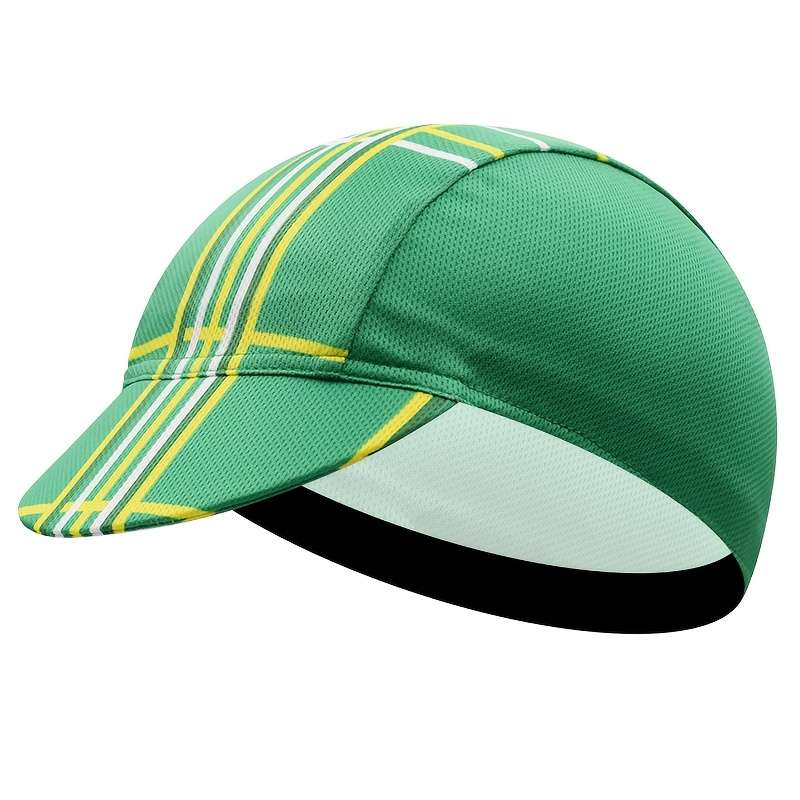 1pc Lightweight Breathable Quick-Dry Cycling Cap Sweat Absorbing Sunshade Hat for Outdoor Spor