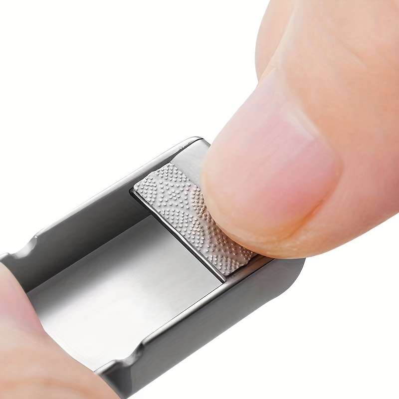 1pc Stainless Steel Precision Manicure Clippers Mini Folding Nail Clippers High-end Portable St
