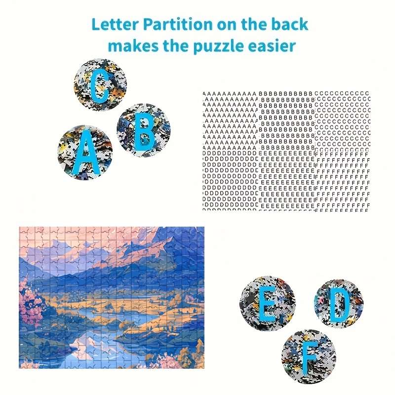 1000 Piece Paper Puzzle For Adults