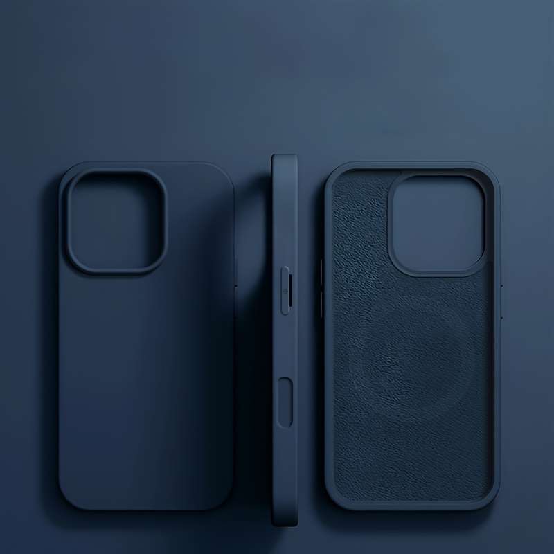1Pc Deep Blue For iPhone 16 Pro Phone Case Phone Cover