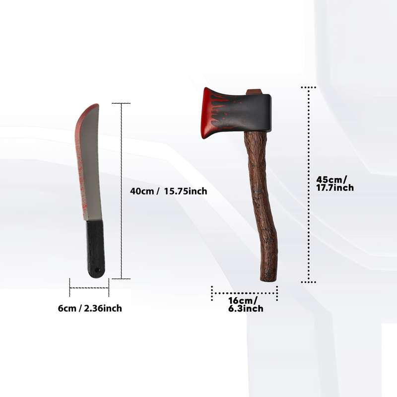 Toy Weapons Items Axe  Add  Knife Set