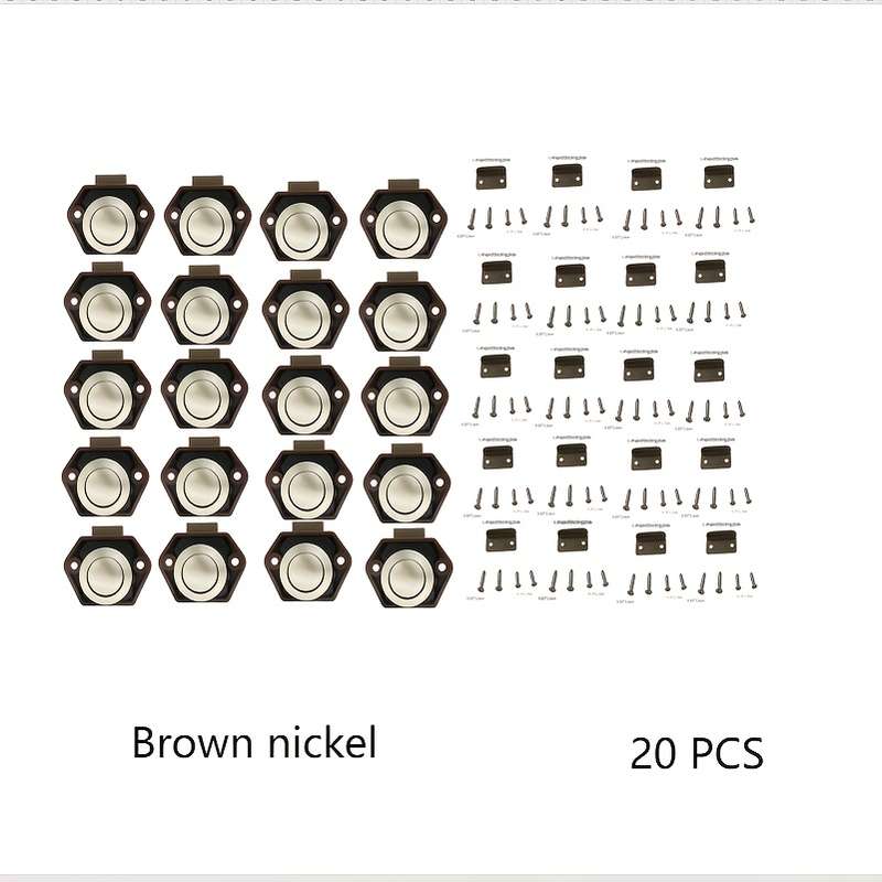 Lock Color Nickel On White Model Bl02
