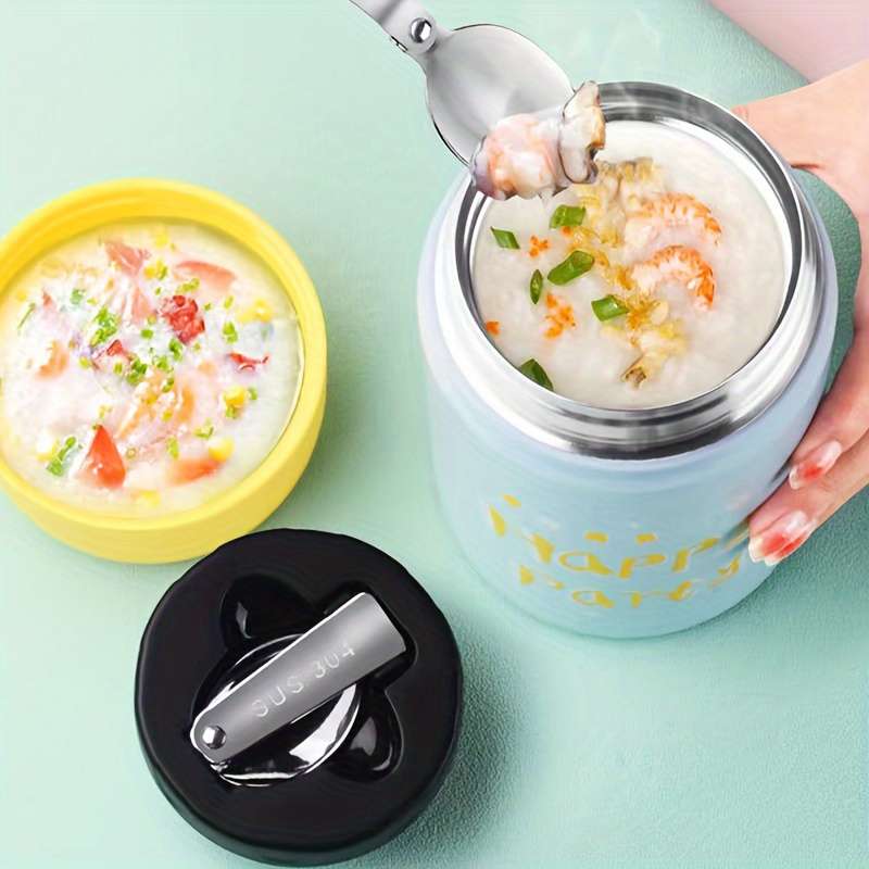 1pc 3-in-1 Portable Travel Spoon Compact Camping Spoon with Fork and Bottle Opener Ideal for